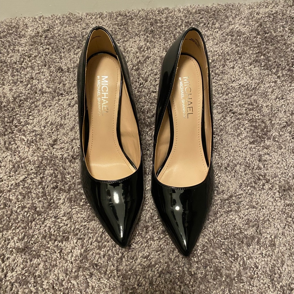 Black Patent Leather Women's Shoes